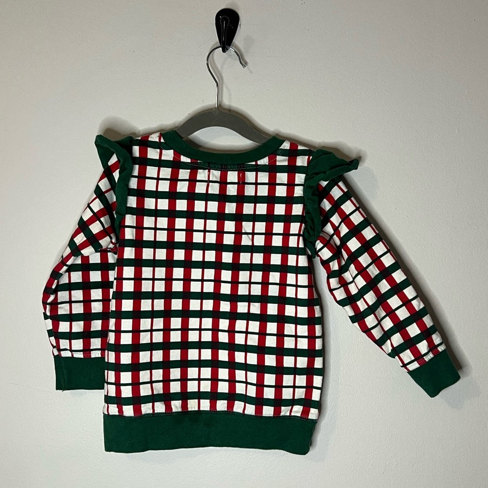 Monica+Andy Holiday Double Ruffle Sweater - Picture 2 of 3